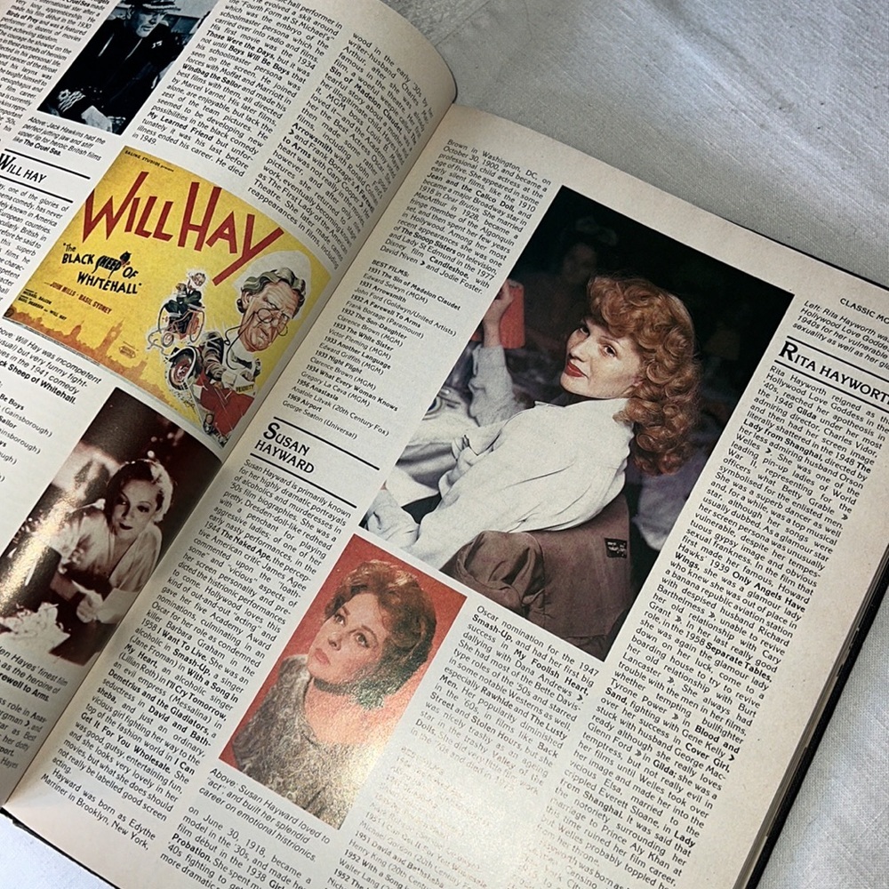 THE WORLDS GREAT MOVIE STARS AND THEIR FILMS FROM 1900 - PRESENT DAY (1979) BOOK - Picture 14 of 17